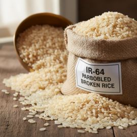 IR 64 Parboiled Broken Rice